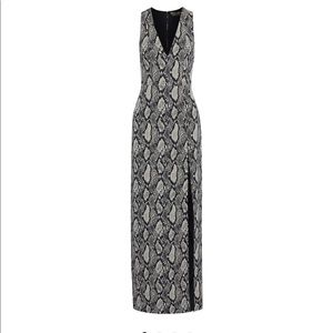 Alice + Olivia snake Jacquard Gown